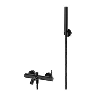 Смеситель для ванны Omnires Y чёрный Y1231BL